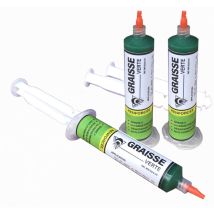 Méduze - 3 Graisses Vertes En Seringue 25g - Grade Nlgi 2 - Extrême Pression - Usage Facile Et Propre - Refermable - Multiusages
