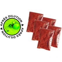 Méduze - 5 sachets de fluorescéine poudre 5g - Colorant traceur - Multiusages - Pureté supérieure à 90%