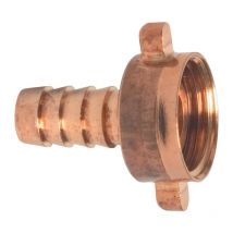 PROFEC 0423342 2/3-Schlauchverschraubung Messing Schlauchgröße 20 mm Innengewin