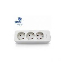 Mega 3-Stecker mit mehreren Basen ohne Kabel GSC 000800223