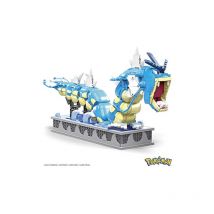 Mega Bloks - mega Coffret de construction Pokémon Léviator en Mouvement avec 2 186 briques et pièces compatibles et membres articulés, Jouet Enfant