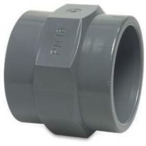 Mega Gewindemuffe pvc-u 25 mm x 3/4 Zoll Klebemuffe x Innengewinde 10 bar, grau