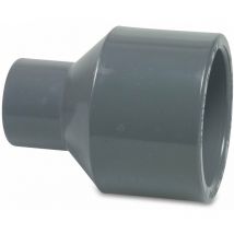 Mega Reduziermuffe pvc-u 50/40 mm x 32 mm Klebestutzen/Klebemuffe x Klebemuffe 16 bar, grau