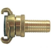 Saug- und Hochdruckkupplung Messing Schlauchgröße 25 mm