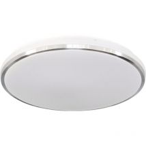 Led Deckenleuchte Shining Alu Frame weiß Deckenleuchte - Megalight