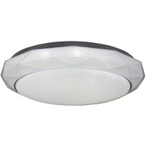 Led Deckenleuchte Shining Bort weiß 33 cm - Megalight