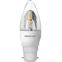 Les Doigts Verts - Ampoule Led Filament Megamann Flamme B22 5w 400lm 2800k