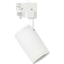Mora Spot led sur rail triphasé GU10 blanc - Megaman