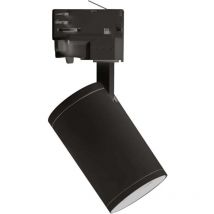 Mora Spot led sur rail triphasé GU10 noir - Megaman