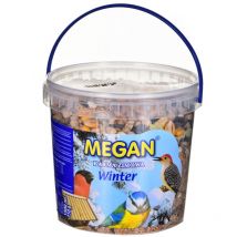 N Winterfutter winter - Komplettmischung für überwinternde Vögel - 1 l - Mega