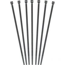 Lotu - brida negra nylon 4.8x370 b-100 , Brida negra nylon 4,8x370 mm Ideal para instalaciones eléctricas Color negro Bolsa de 100 unidades.