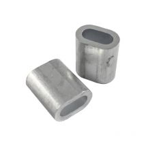 Casquillo aluminio din 3093-4mm b-100 , Casquillos de aluminio din 3093 de 4 mm Bolsa de 100 unidades Casquillos para cualquier tipo de cable de
