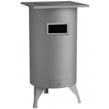 Fm Biomasa - barbacoa calientaplatos redonda fm BH7 dia. 42X78,4CM