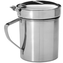 Grasera inoxidable 700 ml 12x13,5 cm carne , Grasera inoxidable 700 ml 12 x 14 cm para carneHecho de acero inoxidableEs apta para el