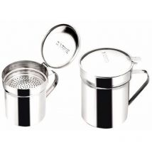 Grasera inoxidable 500 ml 10x11 cm pescado , Grasera inoxidable 500 ml 10 x 11 cm para pescadoHecho de acero inoxidableEs apta para el