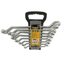 Tania Shop - hoteche llaves acodadas cromo vanadio juego 8 , Juego de 8 llaves acodadas doble boca de estrella.Tamaños