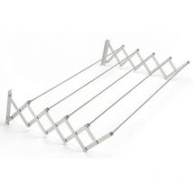 Tender Fil - tendedero extensible aluminio premium 80cm , Tendedero tipo acordeón aluminio Premiun 08080 Extensible con 5 varillas de 9,3 mm de