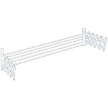 Tendedero Extensible 140cm Blanco