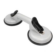 Hoteche - ventosa aluminio doble , Ventosa de aluminio doble Carga hasta 100 kg Fabricado en aluminio y goma Diametro de cada ventosa: 123 mm.