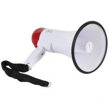 Mégaphone - 10W - fonction d'enregistrement