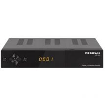 Megasat HD 350 HDTV Satelliten-Receiver – Schwarz – USB, HDMI, SCART – Timer-Funktion, elektronischer Programmführer