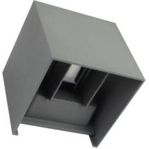 Megatron - MT68002 Applique led extérieure led 4.5 w noir