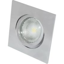 Megatron Mt75212 Decoclic-anello Da Incasso Led Gu10, Gu5.3, In Alluminio Opaco