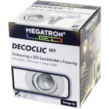 Megatron MT75400 Einbauleuchte LED GU10, GU5.3 6 W Weiß