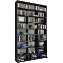 Ebuy24 - Megosa Maxi Étagère 27 cases de rangement, noir.