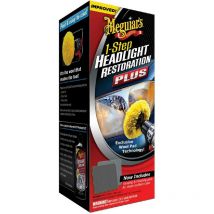 Meguiars - Kit renovation G1900 pour phares et optiques x2