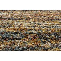 Mehari Multi Stripes 160x230cm Large Rug Carpet Thick Pile Rugs Living Room Bedroom