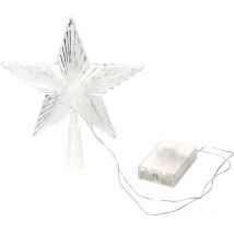 Mehrfarbiges Christbaumwappen/-stern