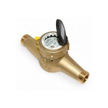 Mehrstrahl Hauswasserzähler Deltamess 1'' qn 6 Eichjahr 2024 Baulänge 260mm