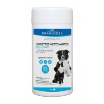 Francodex - Fellpflegetücher für Hund und Katze - 80 Stk