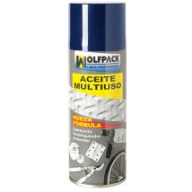 Wolfpack Mehrzwecköl Spray 400 ml – Schmieröl mit dreifacher Aktion – Rostschutz – Blockierungen lösen