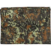 Military & Adventure 50316 Mehrzweckplane Tarp fleck 300 cm x 200 cm 1 St. - MFH