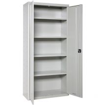 Mehrzweckschrank 2 Türen 4 Einlegeböden