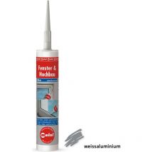 Dichtungsmasse Fenster & Hochbau 310 ml weißaluminium ral 9006 - Meinl