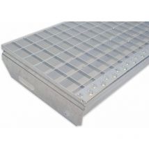 Press Industriestufe Gitterroststufe 1000x270 mm mw 30/30 ts 35/2 - Meiser