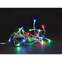 Meissa led - 2 m - 20 LEDs - mehrfarbig - transparentes Kabel - Modulator - Batterien nicht enthalten