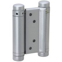 311336 - Cardine per porta apribile nei due sensi, 75 mm, argento - Meister