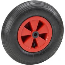 Metafranc - Meister 810160 - Ruota per carriola con cerchione in pvc, 400 mm