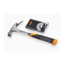 Meister – Marteau de charpentier 600g – Acier robuste, Poignée ergonomique – Outil professionnel
