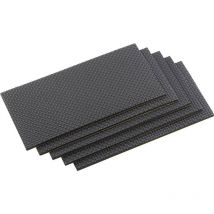 WU0645726 Patin pour meuble autocollant, carré noir (l x l) 200 mm x 100 mm 1 set - Metafranc