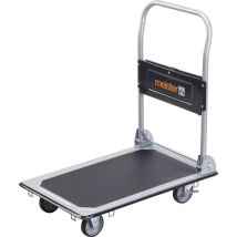 Meister Werkzeuge 8985530 Carrello con pianale pieghevole, con vano portaoggetti Acciaio Capacità di carico (max.): 150