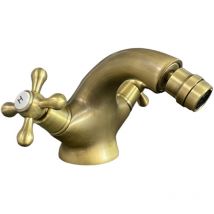 Bagnoclic - Robinet Mélangeur bidet vintage, retro vieux laiton