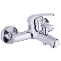 Mélangeur de baignoire avec kit douche Chrome avec Monocommande mod. Alice