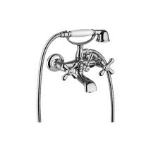 Paini France - Groupe de bain externe avec set de douche Paini Liberty 17CR100 Chromé