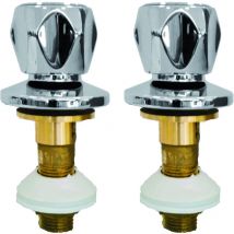 Paini France - Robinet alimentation bidet simple Orchidea Tevere
