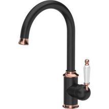Mitigeur de cuisine – Cuivre – Bec rotatif 360° – Acier inoxydable – QUADRO